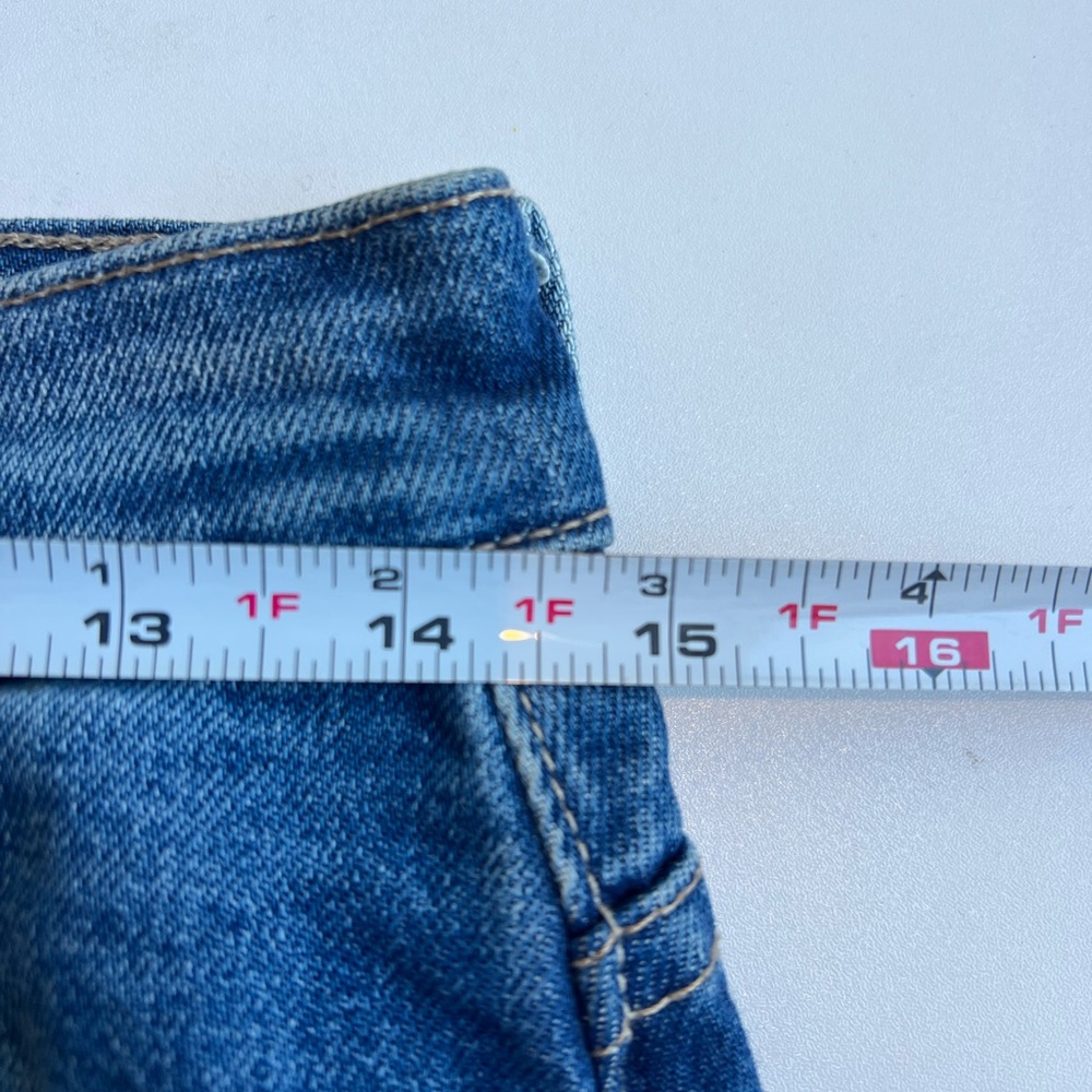 Mother The Swisher Sneak Fray Jeans Size 26 - Picture 13 of 16
